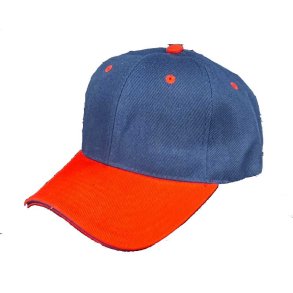 Baseball caps, , navy/rd