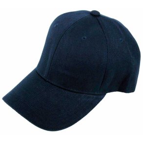 Baseball caps,  all black