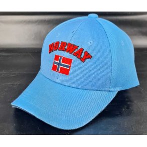 Caps 3D Norway til barn/ungdom, Bl