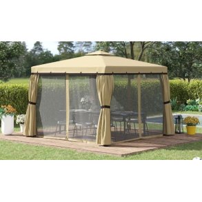 Paviljong Madrid 3X3 meter (KAN IKKE SENDES-M HENTES)