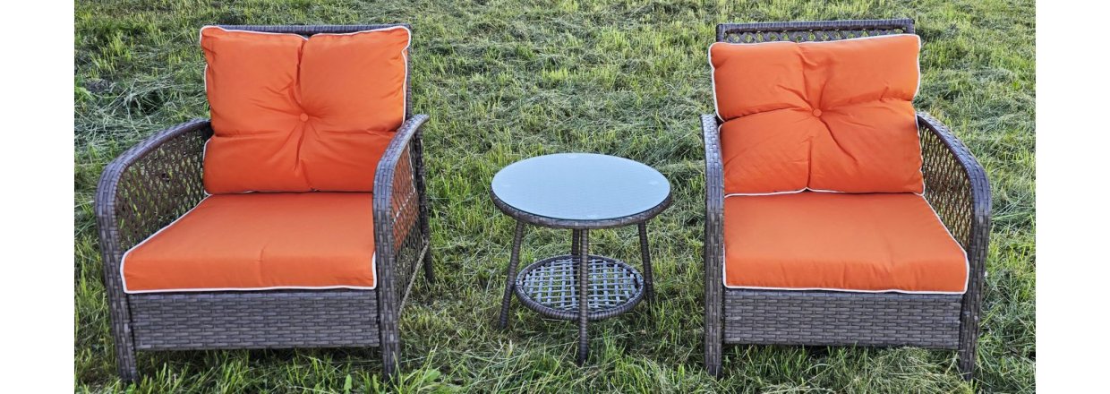 MILANO hage-sett NÅ kr. 1590,-