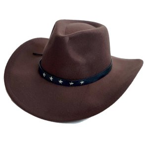RANGERS cowboy hatter, brun