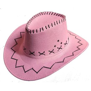 Cowboy hatter, Semsket rosa