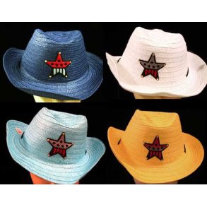 Cowboy sommer hatter til barn