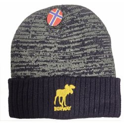 Strikkelue, Elg gr�melange