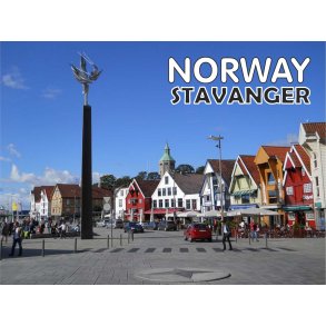 3D magnet Stavanger Torv