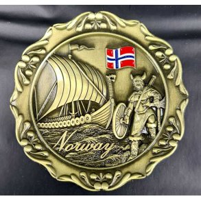 Metall magnet, Rund gull