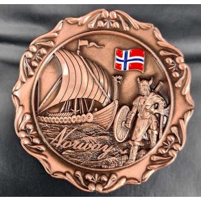 Metall magnet, Rund bronze