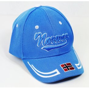 Caps 3D Norway til barn, Bl