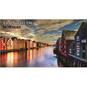 Magnet, acryl, Trondheim