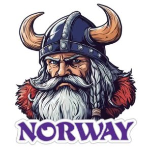 Metall magnet, WARRIOR VIKING