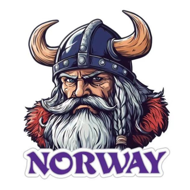 Metall magnet, WARRIOR VIKING