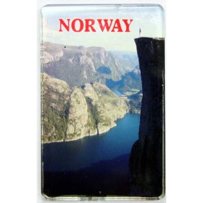 Magnet, acryl Prekestolen