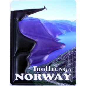 3D magnet, Trolltunga