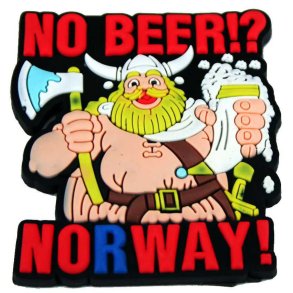 Gummi magnet, No Beer