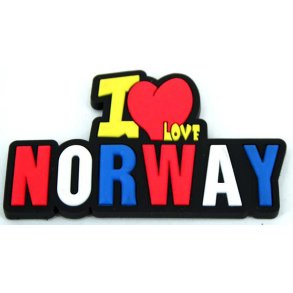 Gummi magnet, Love Norway