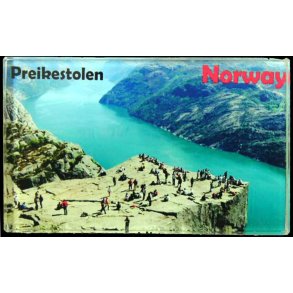 Magnet, acryl, Preikestolen II