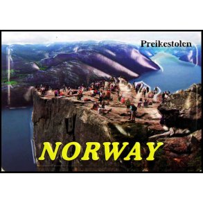 3D magnet, Preikestolen II