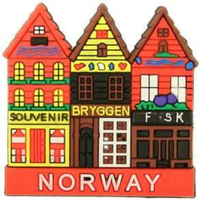 Gummi magnet, Bryggen