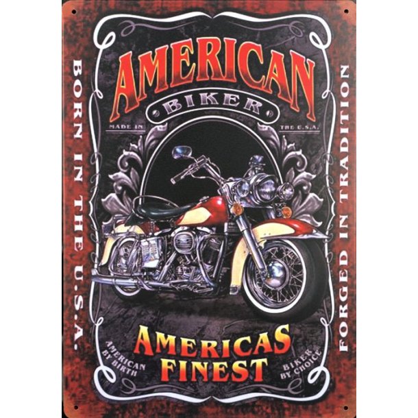 Metall skilt, American Finest