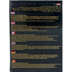 SULTAN Kokos kull briketter