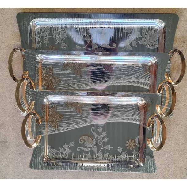 Party serveringsbrett sett a' 3, Agra