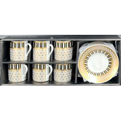 Espresso/Kaffe sett a' 12 deler Stjerne