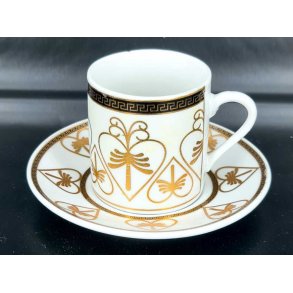 Espresso/Kaffe sett 12 deler, Hjerte