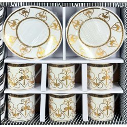 Espresso/Kaffe sett a' 12 deler, Hjerte