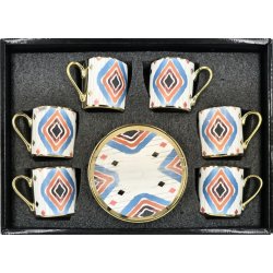 Espresso/kaffe sett a' 12 deler, Aswan