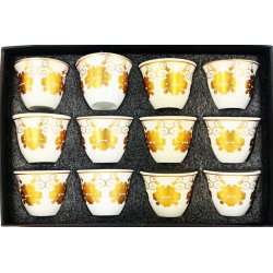 Arabiske kaffe sett a' 12 deler