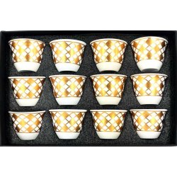 Arabiske kaffe sett a' 12 deler