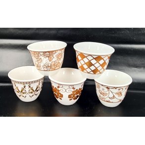 Arabiske kaffe sett a' 12 deler