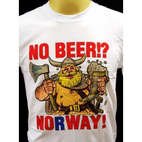 T-Skjorter, NO BEER voksen