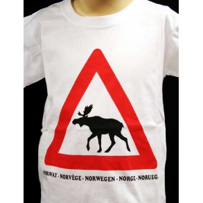 T-Skjorter, Elg Varsel barn