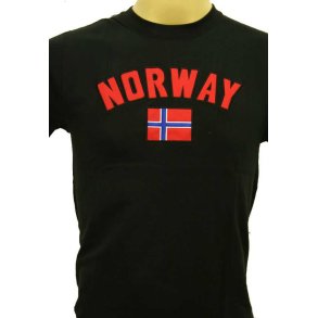 T-Skjorter, Brodering sort voksen