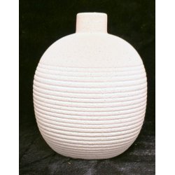Keramisk vase Bubble 17 cm. hy