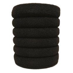 Stilig puff Wavy sort