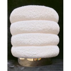 Stilig puff Wavy off white