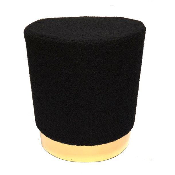 Stilig puff Wavy gold