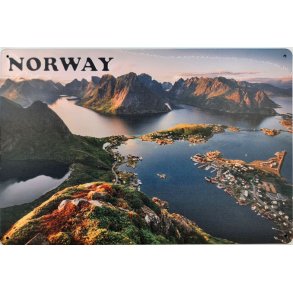 Metall skilt, SVOLVR